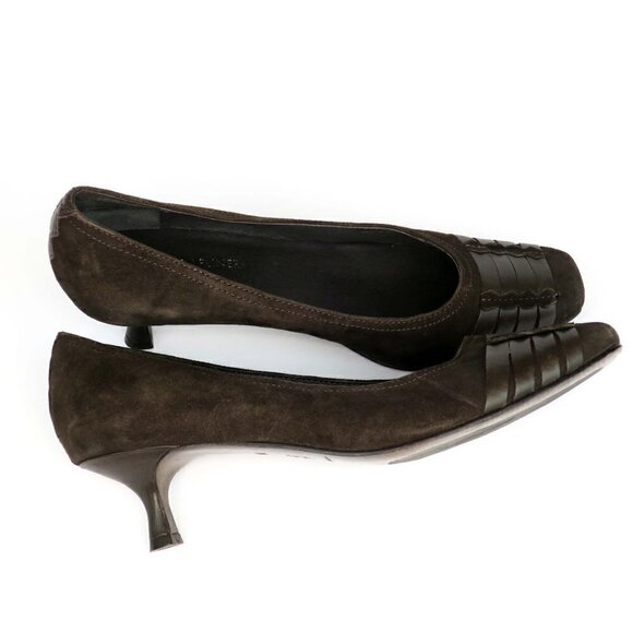 Donald J Pliner Sanchi Blunt Toe 2" Kitten Heel - Picture 4 of 7